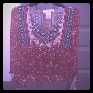 Long sleeve blouse